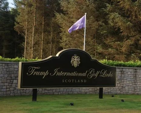 Donald Trump Golf Course in Scotland Accused of Breaching Wastewater Limits