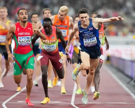 Britain's Jake Wightman Denied Gold as Portugal's Isaac Nader Takes Dramatic 1500m Title