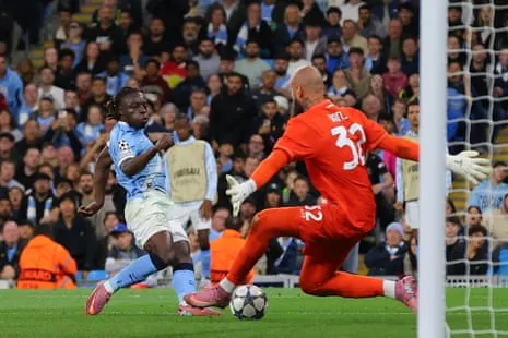 Doku Decorates City's Victory Against Napoli Following Kevin De Bruyne's Early Return Comeback