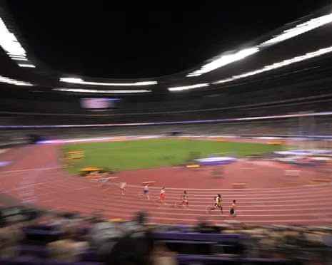 International Athletics Competition: Exciting Session Including 400m Finals, 200m Semis Plus Additional Events