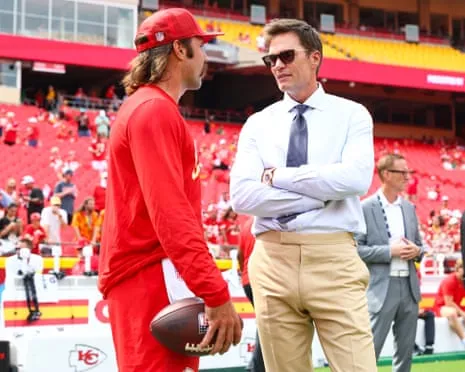 The seven-time Super Bowl champion draws fan criticism after showing up in Vegas coaching booth