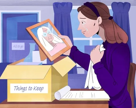 Organize as you go and take your time: key actions to emptying a relative’s house when they die