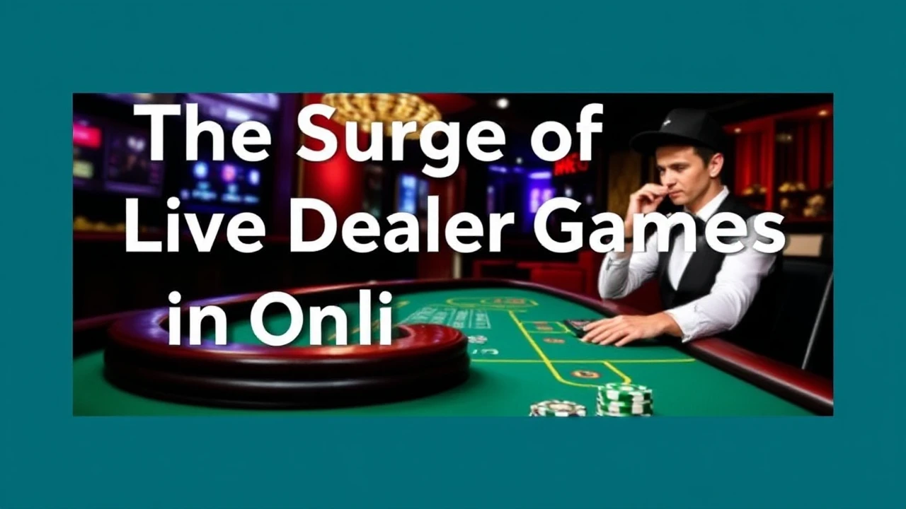 The Surge of Live Dealer Games in Online Casinos: Essential Facts to Know