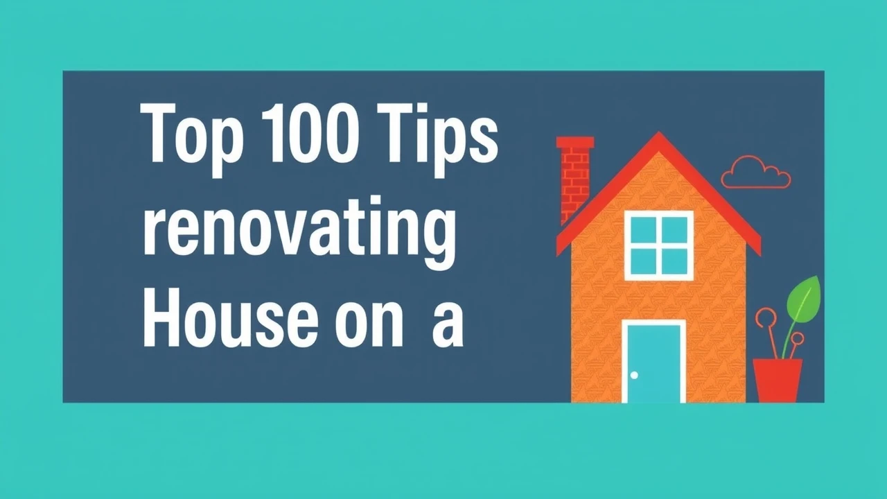 Top 10 Tips for Renovating Your House on a Budget